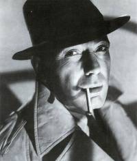 Humphrey Bogart as private detective Sam Spade