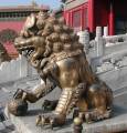 Forbidden City Imperial Guardian Lions, Courtesy of Allen Timothy Chang/Wikimedia Commons - GNU Free Documentation License 1.2 +