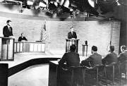 Kennedy - Nixon Debate, 1960.  Courtesy Wikimedia Commons