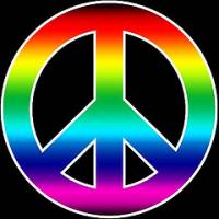 Peace Symbol, courtesy of The Road to the Horizon at http://www.theroadtothehorizon.org/2008/04/news-peace-symbol-turns-50-are-we-any.html