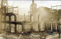 Ruins of French Opera House, New Orleans, public domain/Rembrandt Studios, courtesy of Wikimedia Commons